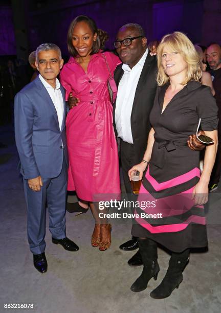 Sadiq Khan, Vanessa Kingori, Edward Enninful and Rachel Johnson attendThe London Evening Standard's Progress 1000: London's Most Influential People...