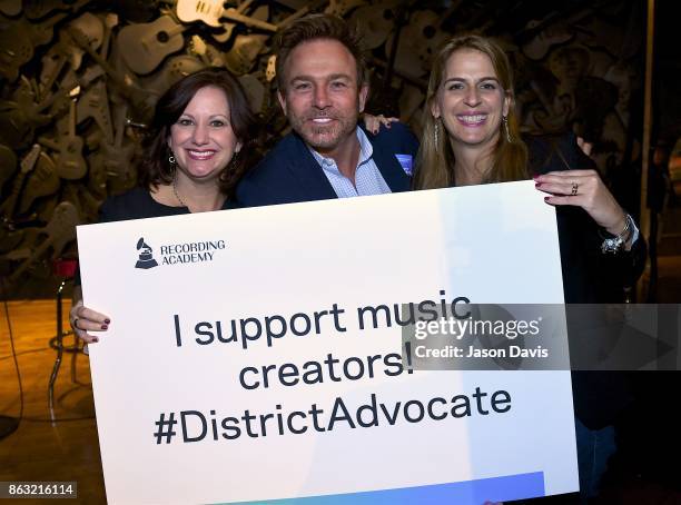 District Advocates arrive at the The Recording Academy District Advocate Day at Musicians Hall of Fame and Museum on October 19, 2017 in Nashville,...