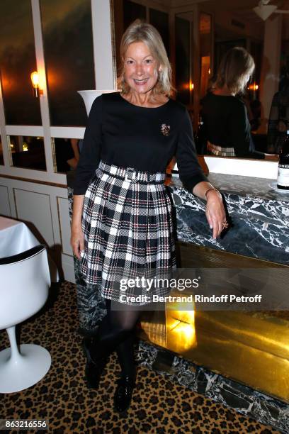 Christine Borgoltz attends the Dinner for the Art Exhibition Reflexion Redux and the launch of Numero Art With Benjamin Millepied and Barbara Kruger...