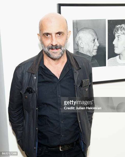 Gaspar Noe attends "Picasso and Maya, Father and Daughter" Exhibition Curated By Diana Widmaier Picasso at Gagosian Paris on October 19, 2017 in...