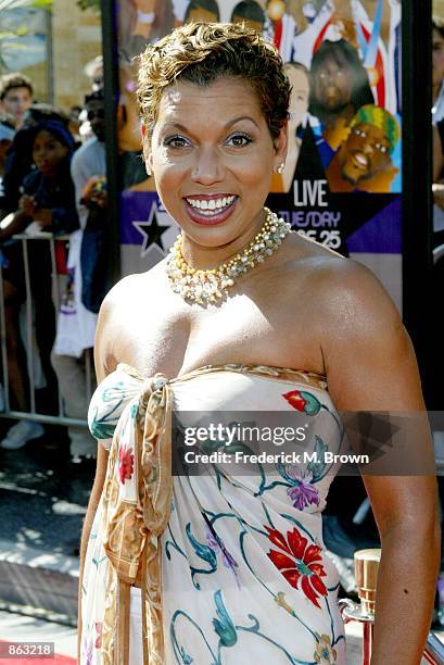 Talk show host Rolanda attends the 2nd Annual BET Awards on June 25, 2002 at the Kodak Theater in Hollywood, California.