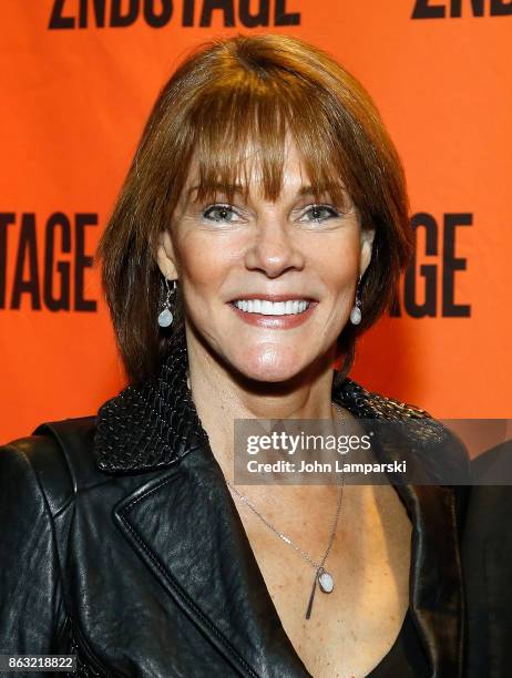 Carolyn McCormick attends the Torch Song" Off-Broadway opening night at Tony Kiser Theatre on October 19, 2017 in New York City.
