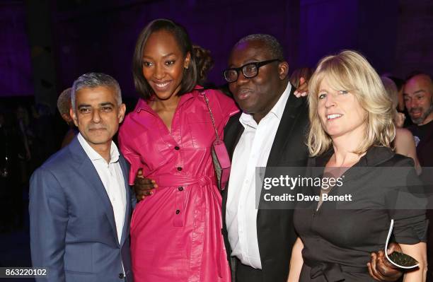Sadiq Khan, Vanessa Kingori, Edward Enninful and Rachel Johnson attendThe London Evening Standard's Progress 1000: London's Most Influential People...