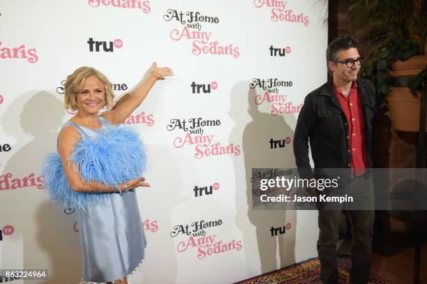 Amy Sedaris and Co-creator and Executive Producer Paul Dinello attends the premiere screening and party for truTVs new comedy series At Home with...