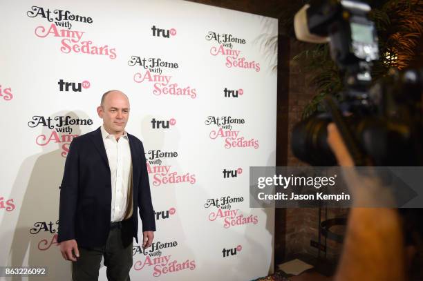 Todd Barry attends the premiere screening and party for truTVs new comedy series At Home with Amy Sedaris at The Bowery Hotel on October 19, 2017...