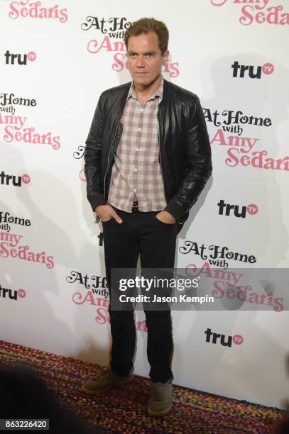 Michael Shannon attends the premiere screening and party for truTVs new comedy series At Home with Amy Sedaris at The Bowery Hotel on October 19,...