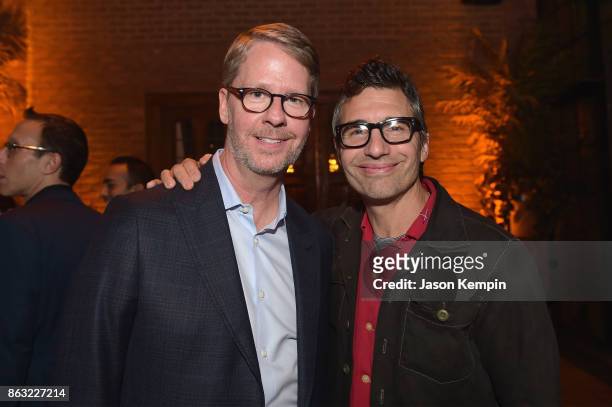 President of truTV Chris Linn and Co-creator and Executive Producer Paul Dinello attend the premiere screening and party for truTVs new comedy...