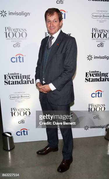 Alastair Campbell attends The London Evening Standard's Progress 1000: London's Most Influential People in partnership with Citi on October 19, 2017...