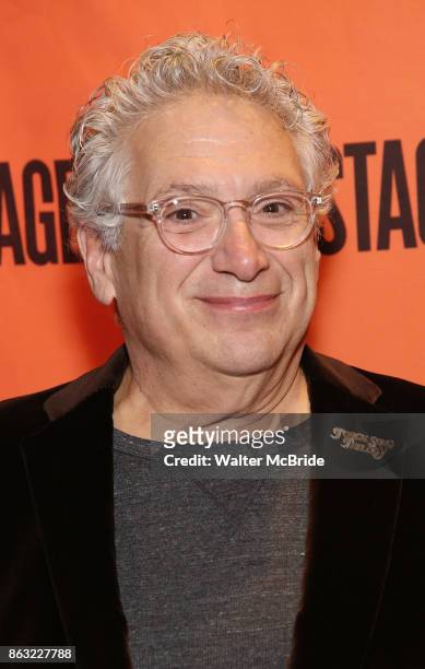 Harvey Fierstein attends the Off-Broadway Opening Night performance of the Second Stage Production of 'Torch Song' on October 19, 2017 at Tony Kiser...