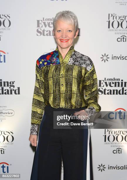 Maria Balshaw attends The London Evening Standard's Progress 1000: London's Most Influential People in partnership with Citi on October 19, 2017 in...