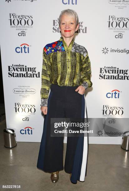 Maria Balshaw attends The London Evening Standard's Progress 1000: London's Most Influential People in partnership with Citi on October 19, 2017 in...