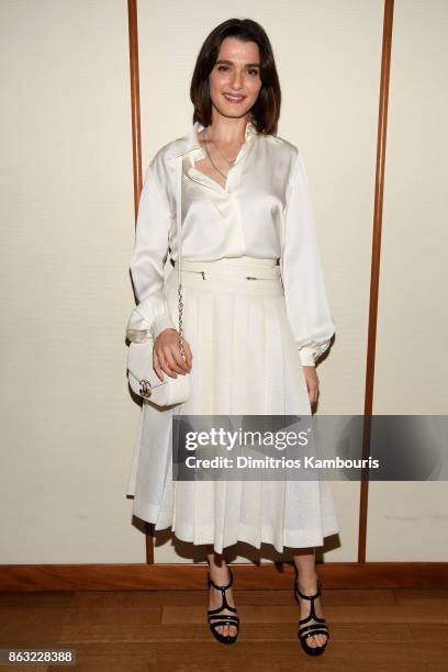 Actress Rachel Weisz attends Through Her Lens: The Tribeca Chanel Women's Filmmaker Program Celebration at Smyth Hotel on October 19, 2017 in New...