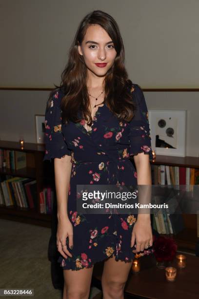 Quinn Shephard attends Through Her Lens: The Tribeca Chanel Women's Filmmaker Program Celebration at Smyth Hotel on October 19, 2017 in New York City.