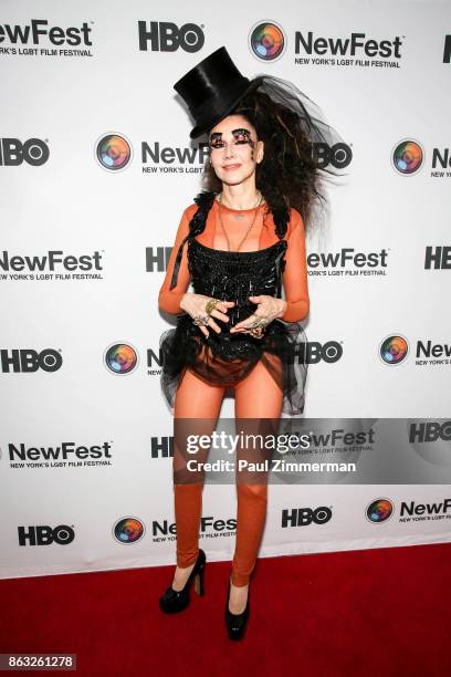 Susanne Bartsch attends NewFest 2017 Opening Night - Susanne Bartsch: On Top at SVA Theater on October 19, 2017 in New York City.