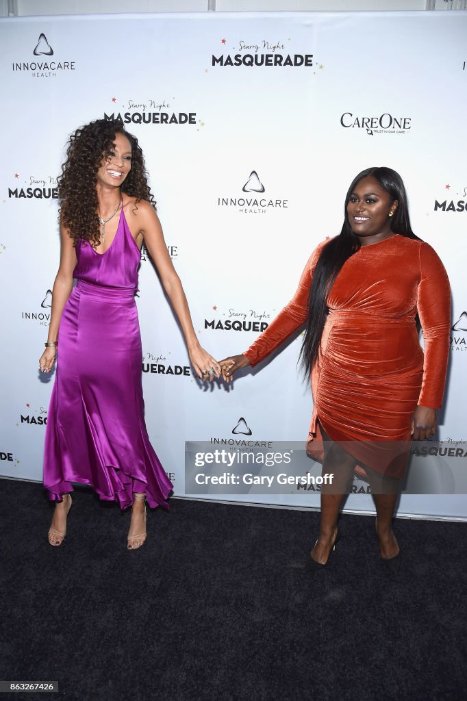 Actors Joan Smalls and Danielle Brooks attend the 2017 CareOne... News