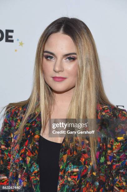 Singer JoJo attends the 2017 CareOne Masquerade Ball for Puerto Rico Relief Effort at Skylight Clarkson North on October 19, 2017 in New York City.