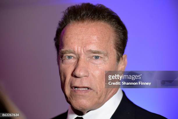 Former Governor of California and 2017 Points of Light Tribute Award Honoree, Arnold Schwarzenegger, attends the 2017 Points of Light Gala at the...
