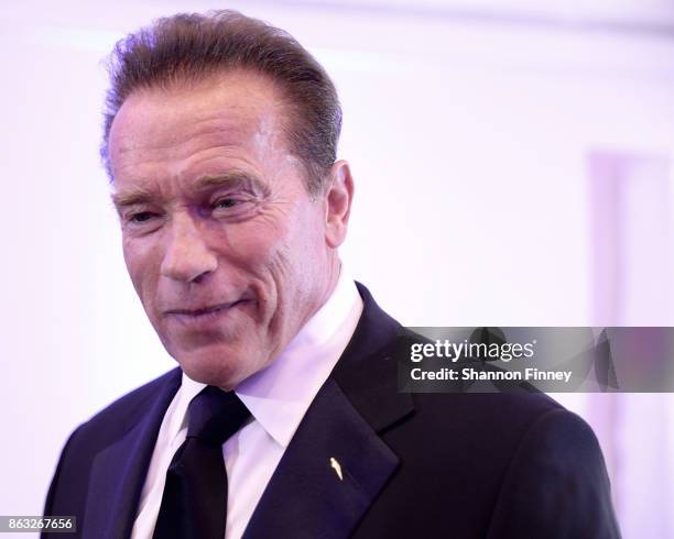 Former Governor of California and 2017 Points of Light Tribute Award Honoree, Arnold Schwarzenegger, attends the 2017 Points of Light Gala at the...