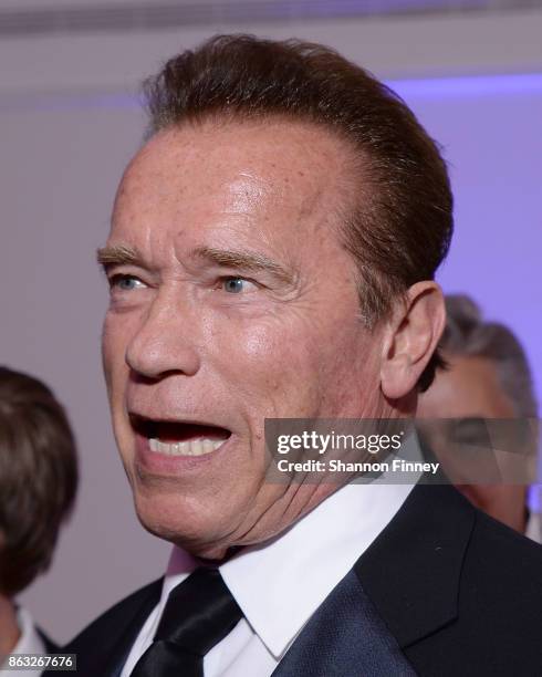 Former Governor of California and 2017 Points of Light Tribute Award Honoree, Arnold Schwarzenegger, attends the 2017 Points of Light Gala at the...