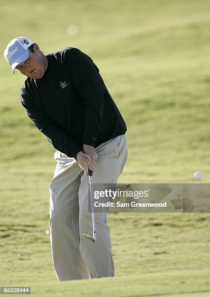 Jarrod Lyle during the third round of the Nationwide Tour Championship held at The Houstonian Golf and Country Club in Richmond, Texas on Saturday,...