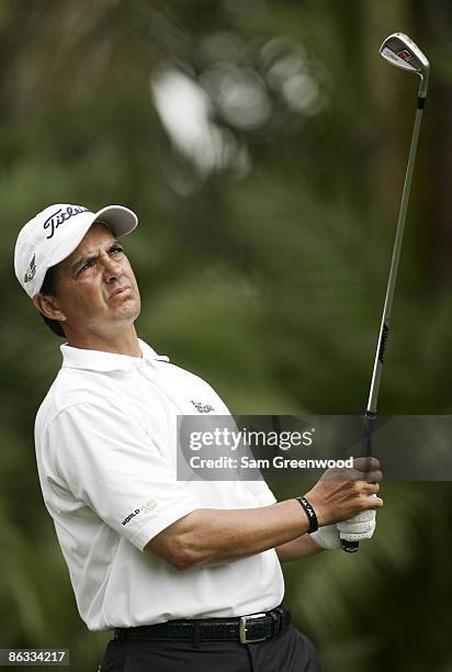 Tom Pernice Jr. During the first round of the WGC-CA Championship held on the Blue Course at Doral Golf Resort and Spa in Doral, Florida, on March...