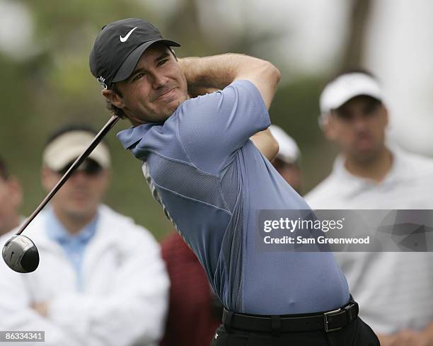 Trevor Immelman during the first round of the WGC-CA Championship held on the Blue Course at Doral Golf Resort and Spa in Doral, Florida, on March...