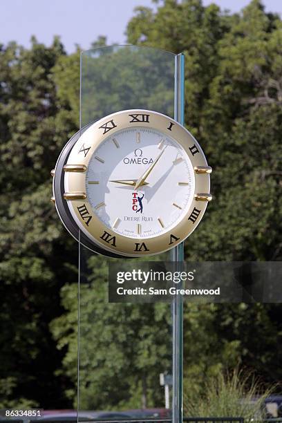 Omega Official Timekeeper, during the third round of the John Deere Championship held at the TPC at Deere Run on Saturday, July 9, 2005.