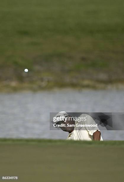 Eduardo Romero during the final round of the ACE Group Classic held at the Quail West Country Club in Naples, Florida on Sunday, February 25, 2007.