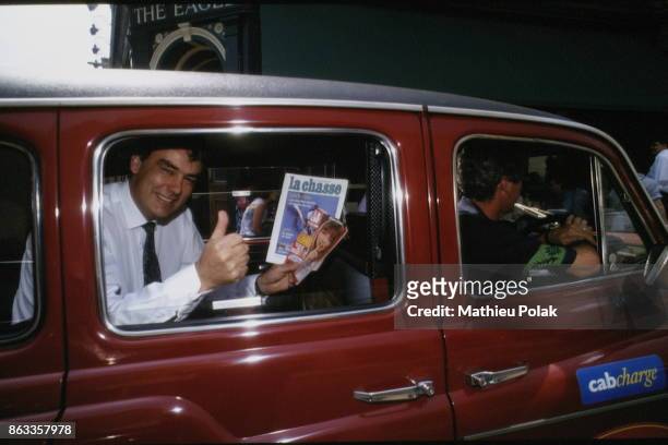 Portrait de David Arculus, directeur commercial du groupe EMAP qui a racheté un certain nombre de magazines français. Londres, le 24 juin 1994.
