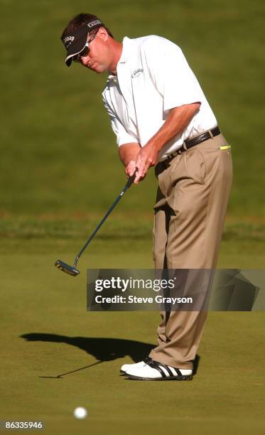 Brandt Jobe in action during the third round of the 2005 The INTERNATIONAL at Castle Pines Golf Club in Castle Rock, Colorado August 7, 2005.