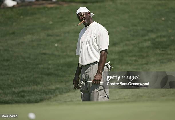 Michael Jordan during the Pro-Am prior to the 2007 Wachovia Championship held at Quail Hollow Country Club in Charlotte, North Carolina on May 2,...