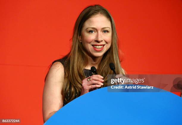 Chelsea Clinton attends the 2017 National Design Awards at the Cooper Hewitt, Smithsonian Design Museum on October 19, 2017 in New York City.