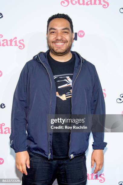 Cipha Sounds attends "At Home With Amy Sedaris" New York Screening at The Bowery Hotel on October 19, 2017 in New York City.