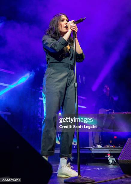 Flay performs at Little Caesars Arena on October 19, 2017 in Detroit, Michigan.