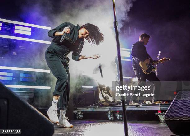 Flay performs at Little Caesars Arena on October 19, 2017 in Detroit, Michigan.