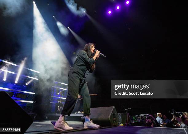 Flay performs at Little Caesars Arena on October 19, 2017 in Detroit, Michigan.