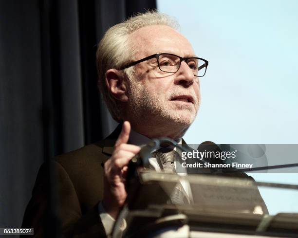 Anchor Wof Blitzer emcees the 2017 Points of Light Gala at the French Embassy on October 19, 2017 in Washington, DC.
