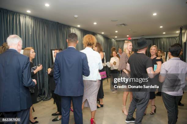 General view of atmosphere at Living Beauty "The Gift" Photo Exhibit at The Buterbaugh Gallery on October 19, 2017 in Los Angeles, California.