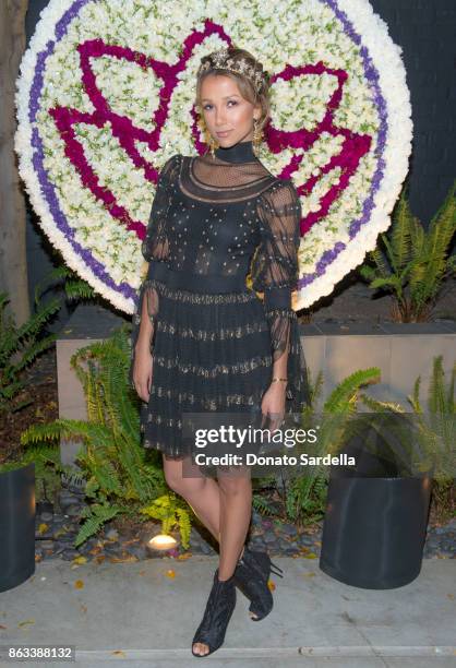 Amie Satchu at Living Beauty "The Gift" Photo Exhibit at The Buterbaugh Gallery on October 19, 2017 in Los Angeles, California.