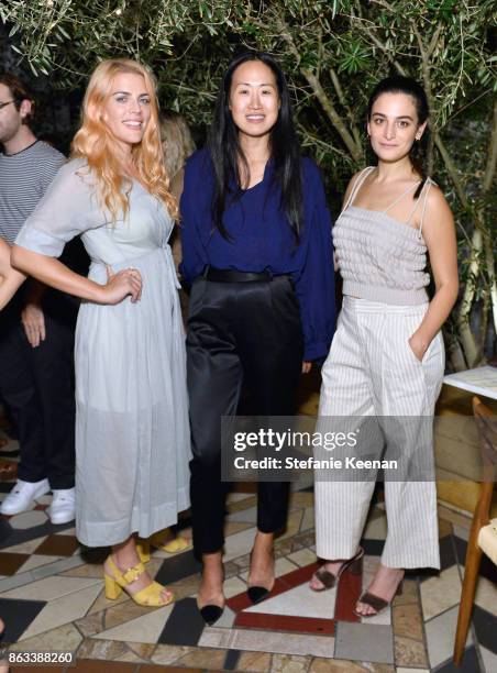 Busy Philipps, Founder of Creatures of Comfort, Jade Lai and Jenny Slate at Creatures of Comfort Celebrates Silverlake Opening hosted by Jade Lai,...