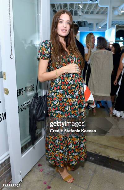 Natalia Bonifacci at Creatures of Comfort Celebrates Silverlake Opening hosted by Jade Lai, Jenny Slate and Busy Philipps on October 19, 2017 in Los...