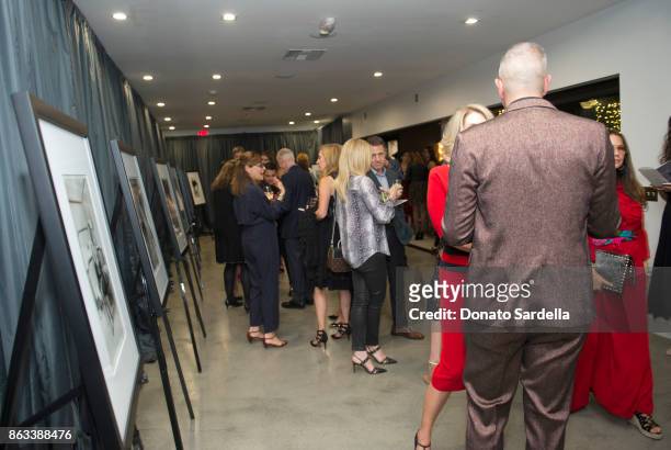 General view of atmosphere at Living Beauty "The Gift" Photo Exhibit at The Buterbaugh Gallery on October 19, 2017 in Los Angeles, California.