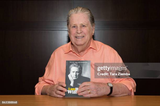 Brian Wilson attends his book signing for "I Am Brian Wilson: A Memoir" at Barnes & Noble at The Grove on October 19, 2017 in Los Angeles, California.