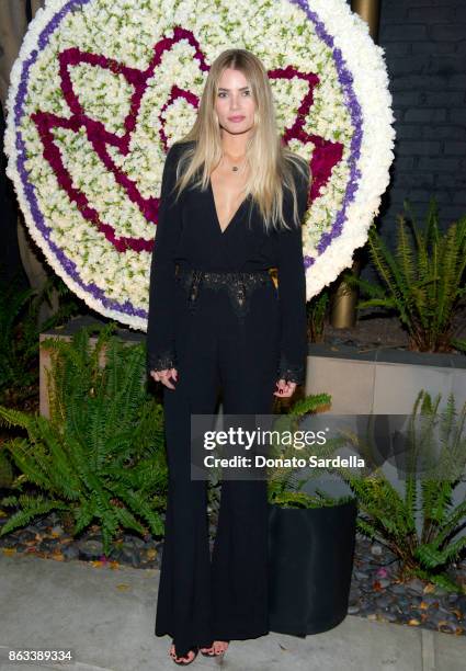 Tori Praver at Living Beauty "The Gift" Photo Exhibit at The Buterbaugh Gallery on October 19, 2017 in Los Angeles, California.