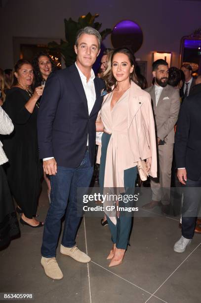 Ben Mulroney and Jessica Mulroney attend the opening celebration of RH, Restoration Hardware The Unveiling Of RH Toronto, The Gallery At Yorkdale...