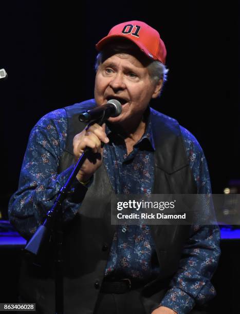 Ben Jones aka Cooter of TV's Dukes of Hazzard performs onstage during Dr. Ralph Stanley Forever: A Special Tribute Concert at Grand Ole Opry House on...
