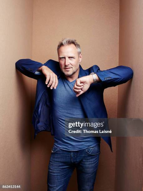 Filmmaker François Troukens is photographed for Self Assignment on September 4, 2017 in Venice, Italy. .