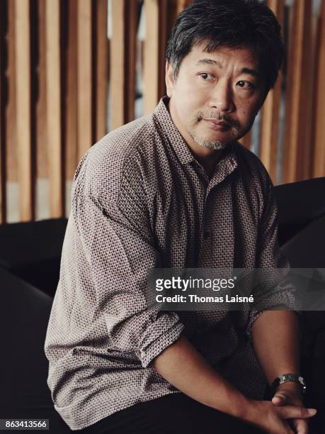 Filmmaker Hirokazu Kore-eda is photographed for Self Assignment on September 4, 2017 in Venice, Italy. .