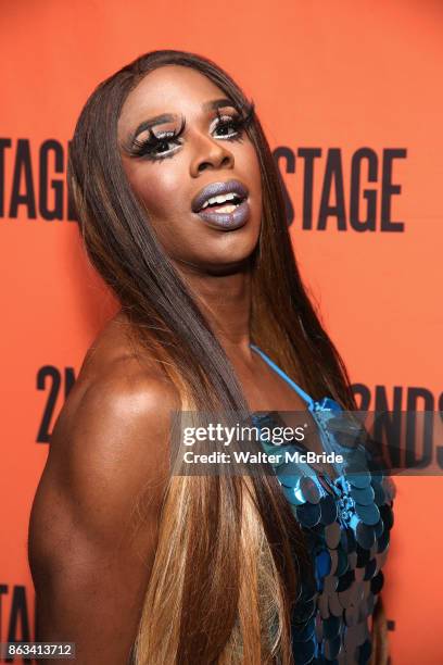 Honey Davenport attends the Off-Broadway Opening Night After Party for the Second Stage Production on 'Torch Song' on October 19, 2017 at Copacabana...