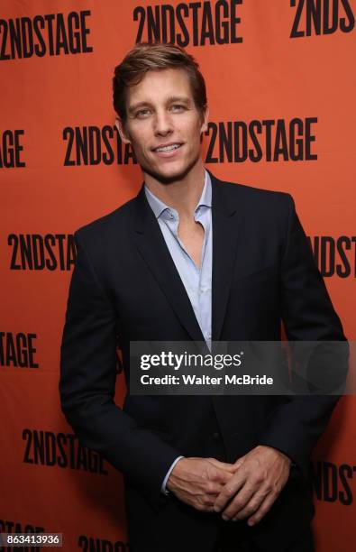 Ward Horton attends the Off-Broadway Opening Night After Party for the Second Stage Production on 'Torch Song' on October 19, 2017 at Copacabana in...